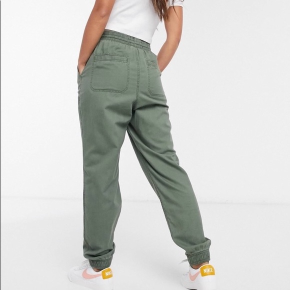 Hollister 🦅 High Rise Jogger - Army Green 💚🐊 - Picture 2 of 4